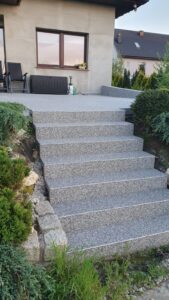 Polyester-Abdichtungen: Marmorsteinteppich