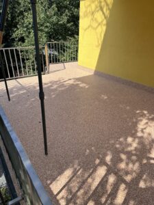 Polyester-Abdichtungen: Balkone